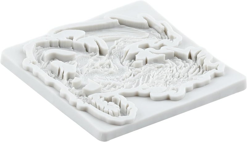 TAOXIBEI Flying Dragon Polymer Clay Mold Dragon Silicone Resin Molds for DIY Crafts Epoxy Resin Casting Air Dry Polymer Clay Plaster Jewelry Making - Image 4
